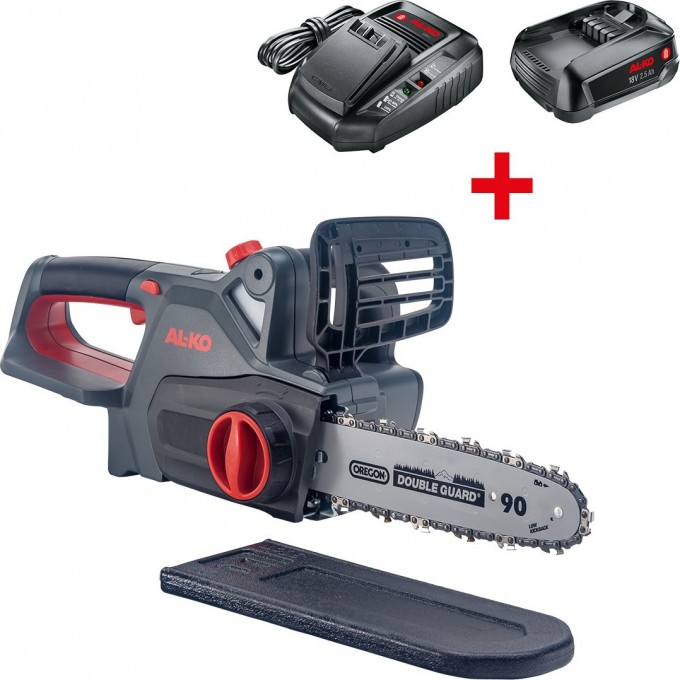 Цепная пила аккумуляторная AL-KO CS 1825 с аккумулятором 18V и ЗУ AK113938 Цепная пила аккумуляторная AL-KO CS 1825 с аккумулятором 18V и ЗУ AK113938