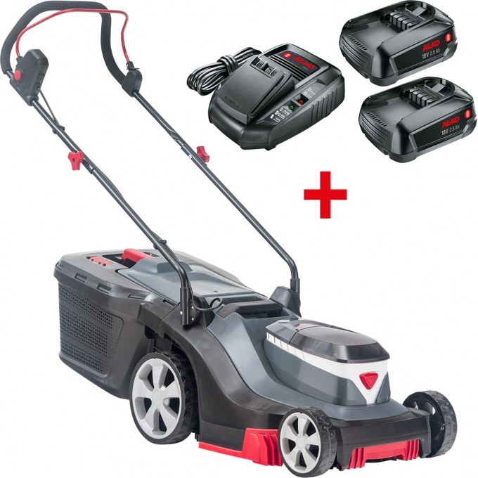 Газонокосилка аккумуляторная AL-KO Easy 3.22 Li, с 2 аккумуляторами 18 V и ЗУ AK113857 Газонокосилка аккумуляторная AL-KO Easy 3.22 Li, с 2 аккумуляторами 18 V и ЗУ AK113857