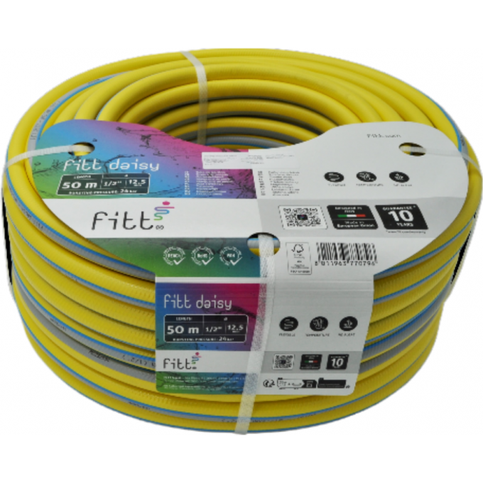 Шланг AL-KO FITT "DAISY" 1/2" 50м 24бар AK214995 Шланг AL-KO FITT "DAISY" 1/2" 50м 24бар AK214995